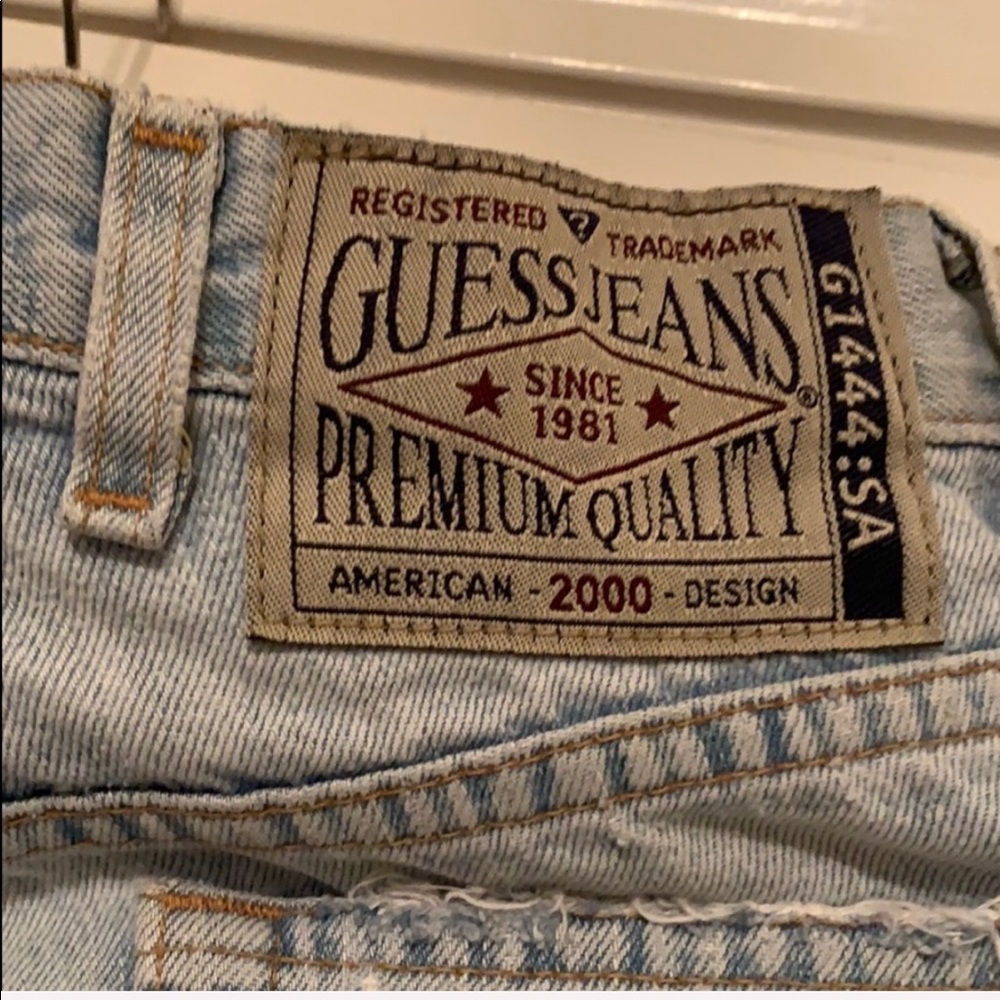Vintage Guess straight leg mid rise jeans